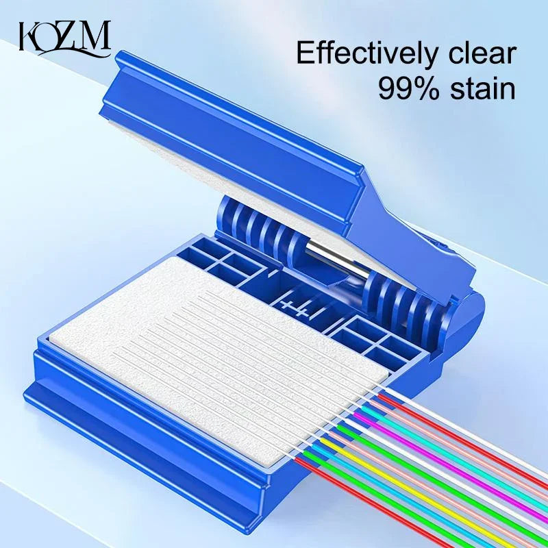 Fiber Optic Wiping Clip – Dust-Free Cotton Oil & Water Removal