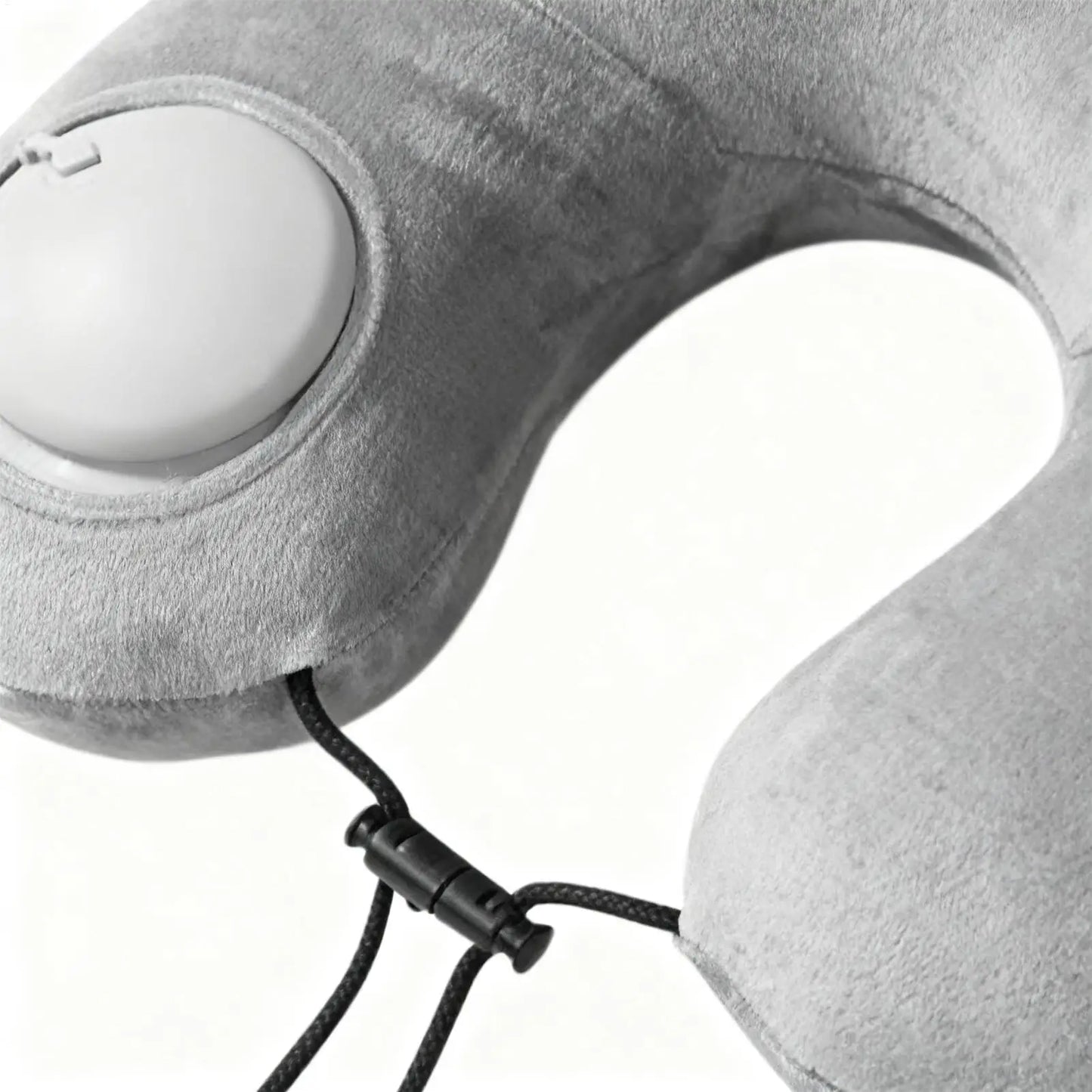 Inflatable Travel Neck Pillow | U-Shape Plush Support Cushion