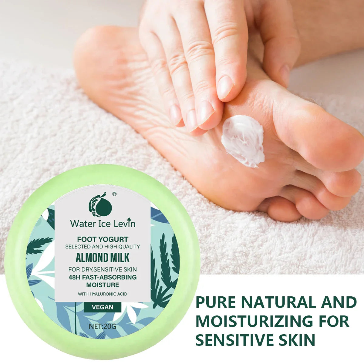 Ice Soothing Foot Cream – Menthol, Collagen & Vitamin C