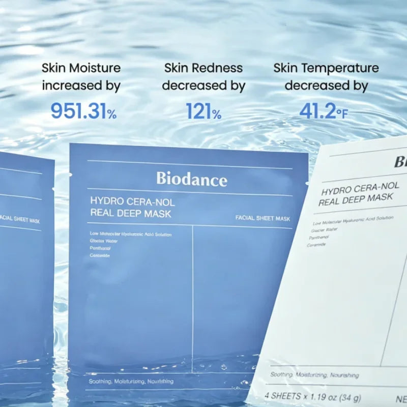 Biodance Real Deep Overnight Hydrogel Mask 4-Pack Peaceful Pleasures Health and Wellness