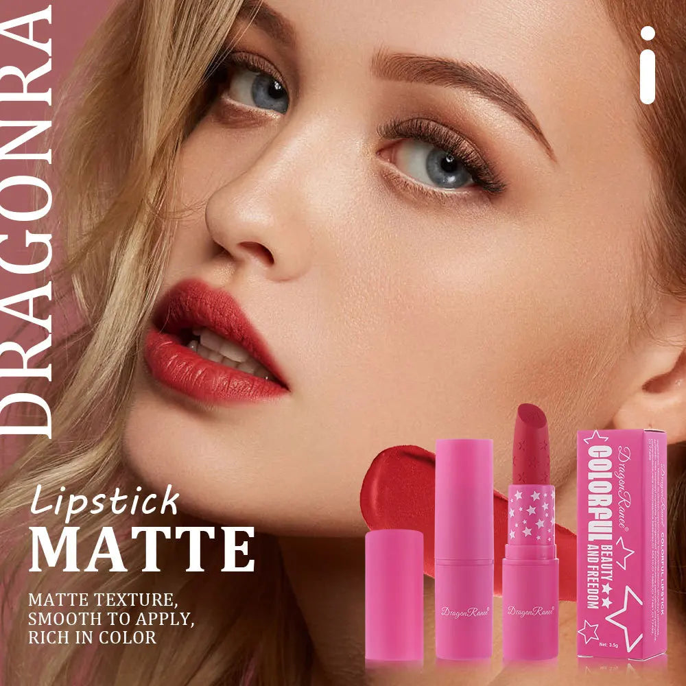 Dragon Ranee Velvet Matte Lipstick Pencil | 9 Colors, Waterproof