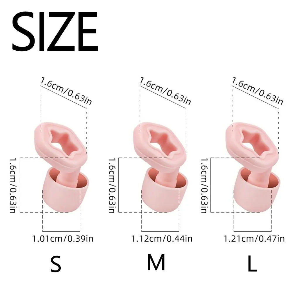Ear Protection Creative Foam Earplugs Anti Noise Reusable Ear Protector with Storage Box Study Sleeping Ear Plugs Work Peaceful Pleasures Health and Wellness