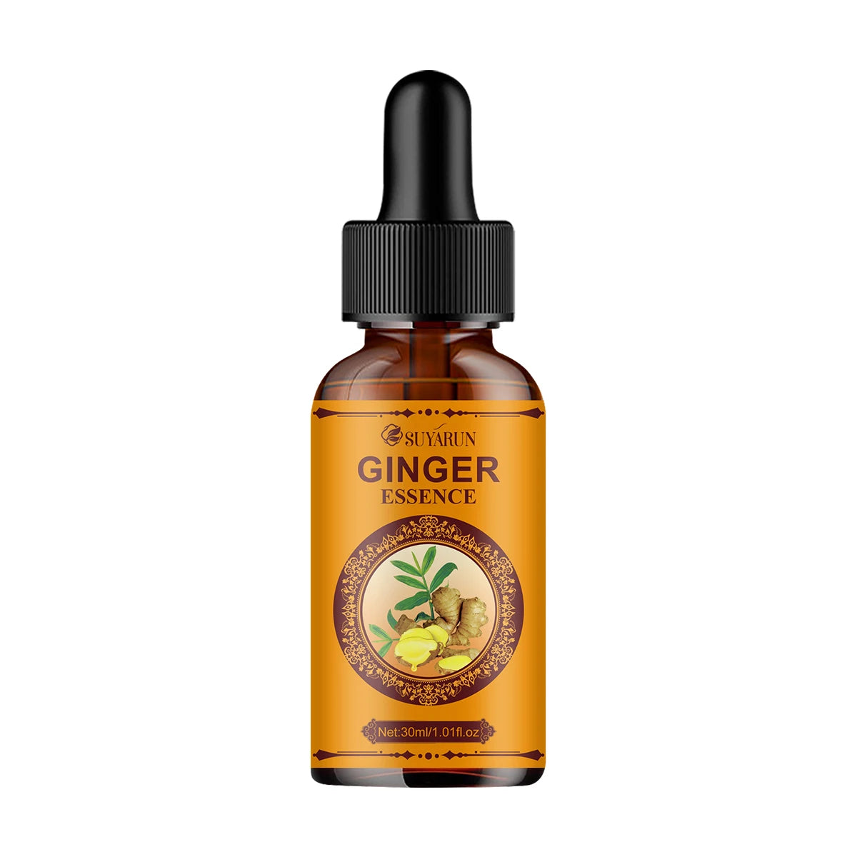 SUYARUN Vitamin E & Hyaluronic Acid Ginger Serum – Anti-Aging, Hydrating, Brightening Skin Care for All Skin Types. Peaceful Pleasures Health and Wellness 30ml
