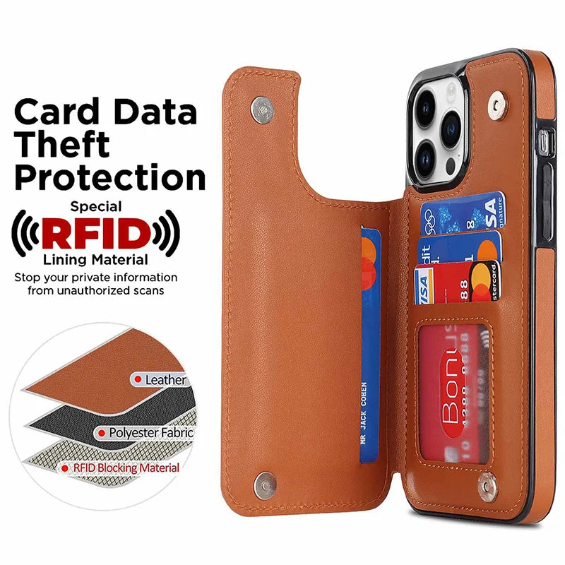 case for iphone 15 pro max with pocket Phone case card storage wallet phone case for iphone 17 pro max case leather Card wallet Peaceful Pleasures Health and Wellness