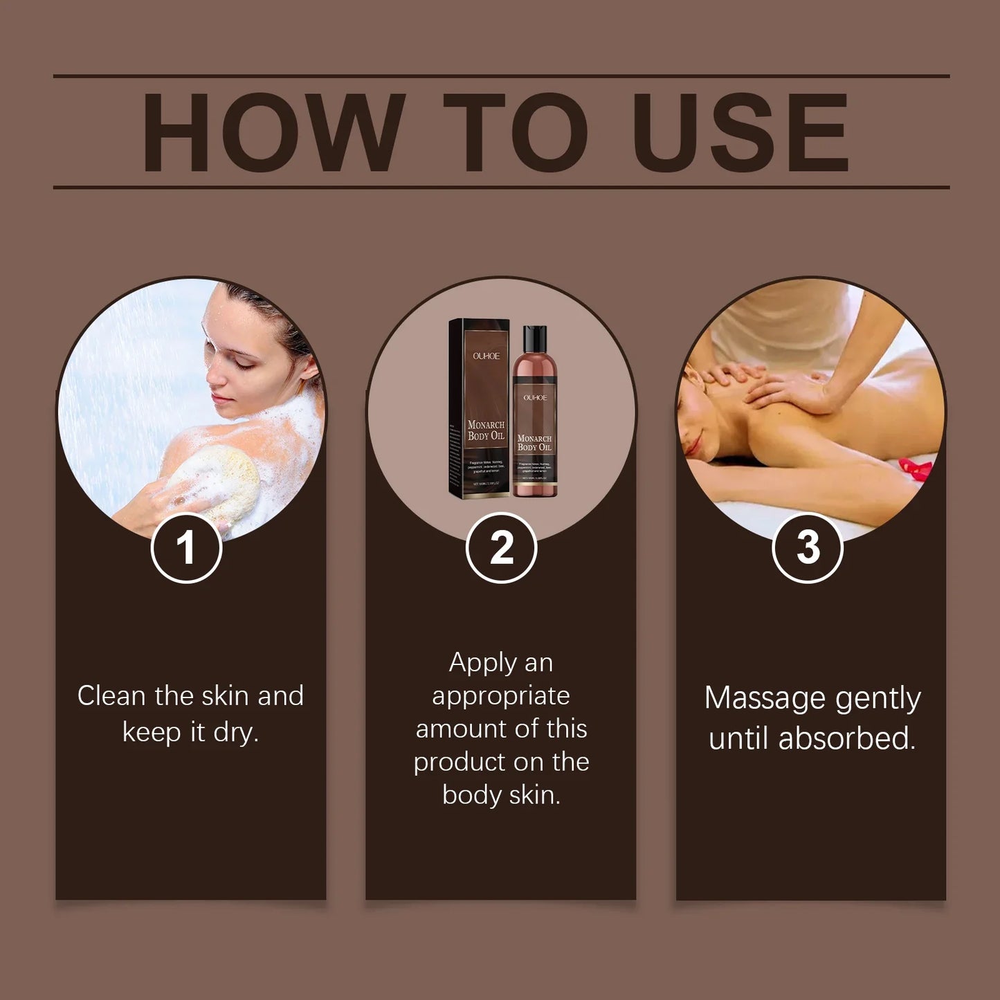 Ouhoe Body Moisturizing Cream & Oil – Smooth Nourished Skin