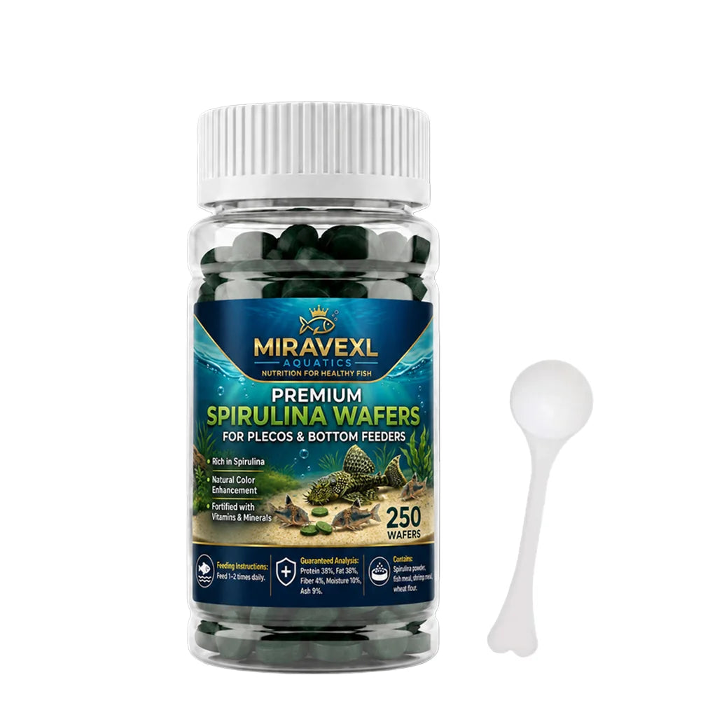 Spirulina Sinking Tablets – Aquarium Food for Plecos & Bottom Feeders