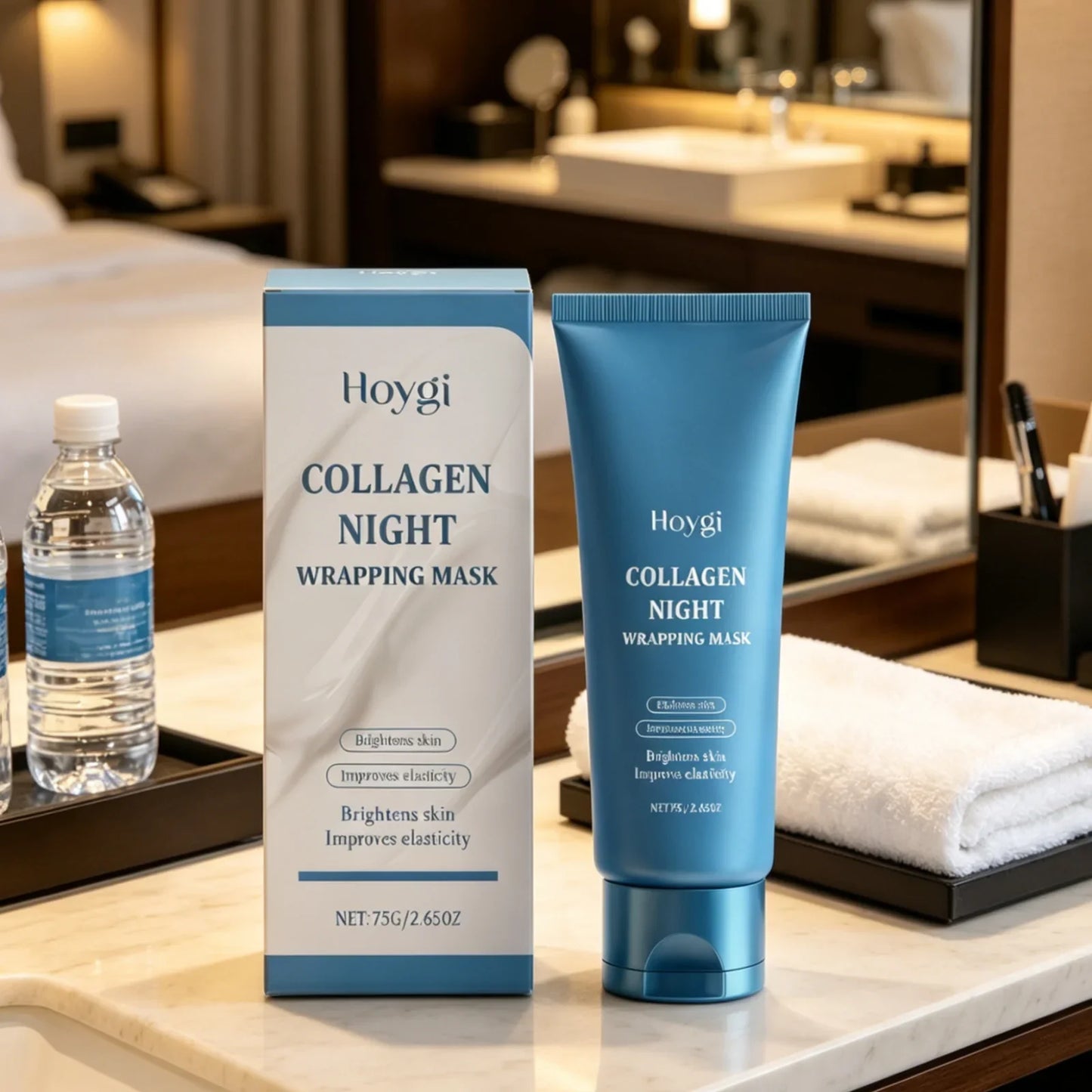 Hoygi Collagen Night Peel-Off Mask – Firm & Brighten Skin