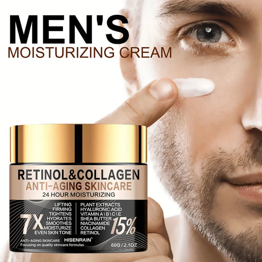 HISENRAIN Retinol Collagen Face Cream – Firming Moisturizer Retinol Face Cream Oasis Select