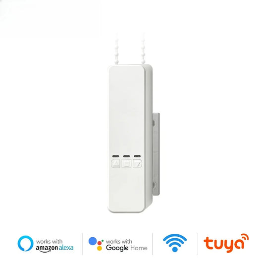 Wifi Smart Roller Blinds Motor,Tuya WiFi Electric Shutter Curtain Motor,Remote Voice Control Work With Alexa/Google Home Peaceful Pleasures Health and Wellness