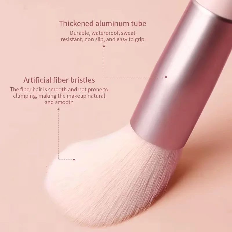 RUNTOIN 8PCS Makeup Brush Set – Face, Eye, Blush & More