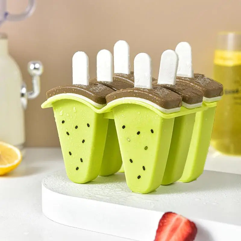 Watermelon Ice Pop Mold | DIY Popsicle Maker with Cover