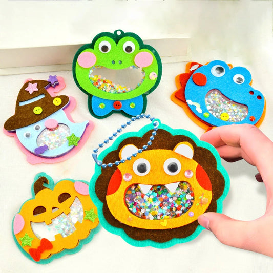 Creative Sequin Shaker Halloween Animal Pendant Handmade Craft Peaceful Pleasures Health and Wellness