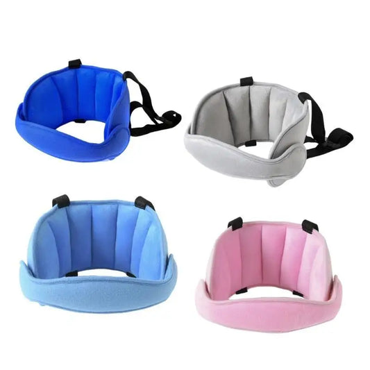 Toddler Car Seat Head Support Strap | Soft Cotton, Universal Fit