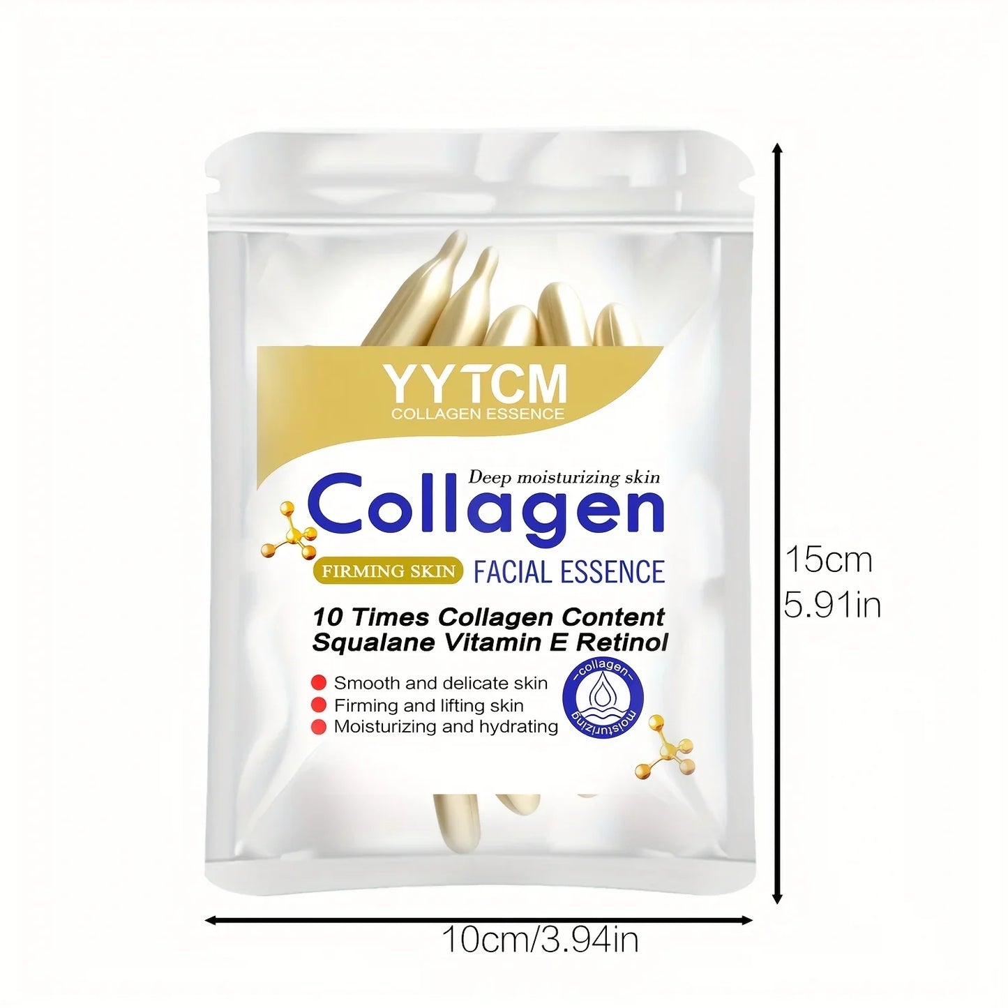 Collagen Firming Capsule Essence – Squalane, Retinol & Vitamin E