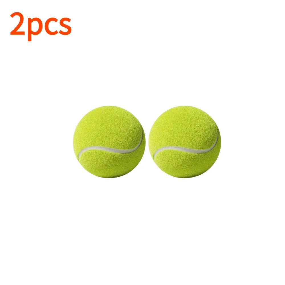 High Elasticity Training Tennis Ball for Exercises Peaceful Pleasures Health and Wellness 2pcs