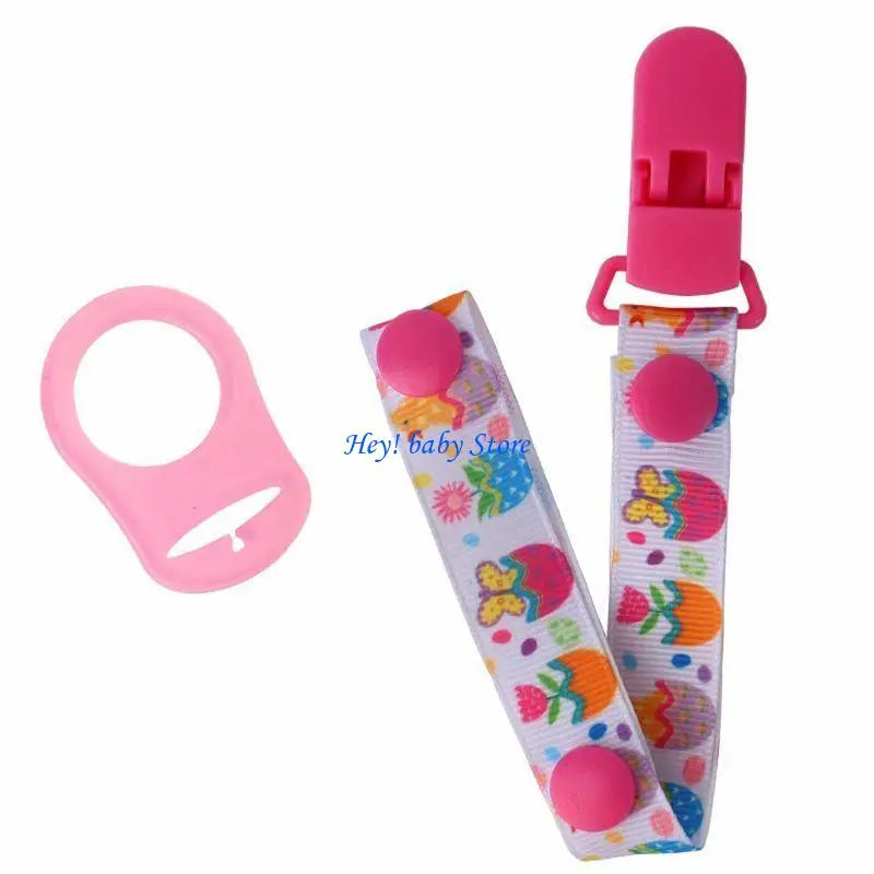 Baby Pacifier Clip & Chain Set – 6 Colors for Toddlers