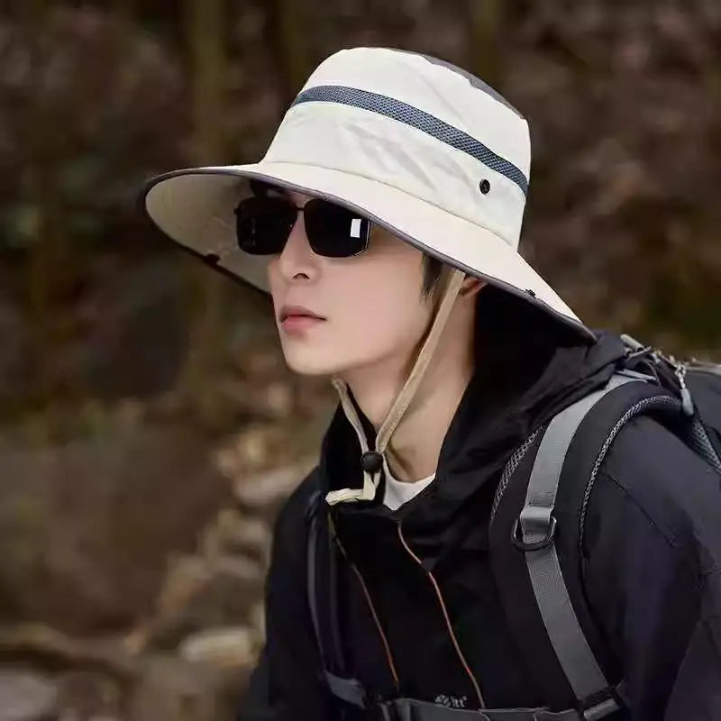 Waterproof Fisherman Hat – Sun Protection Outdoor Hiking Cap