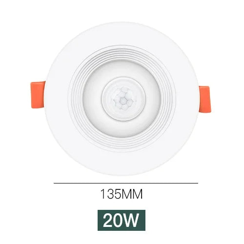 PIR Motion Sensor LED Downlight 5W–20W Recessed Ceiling Spot