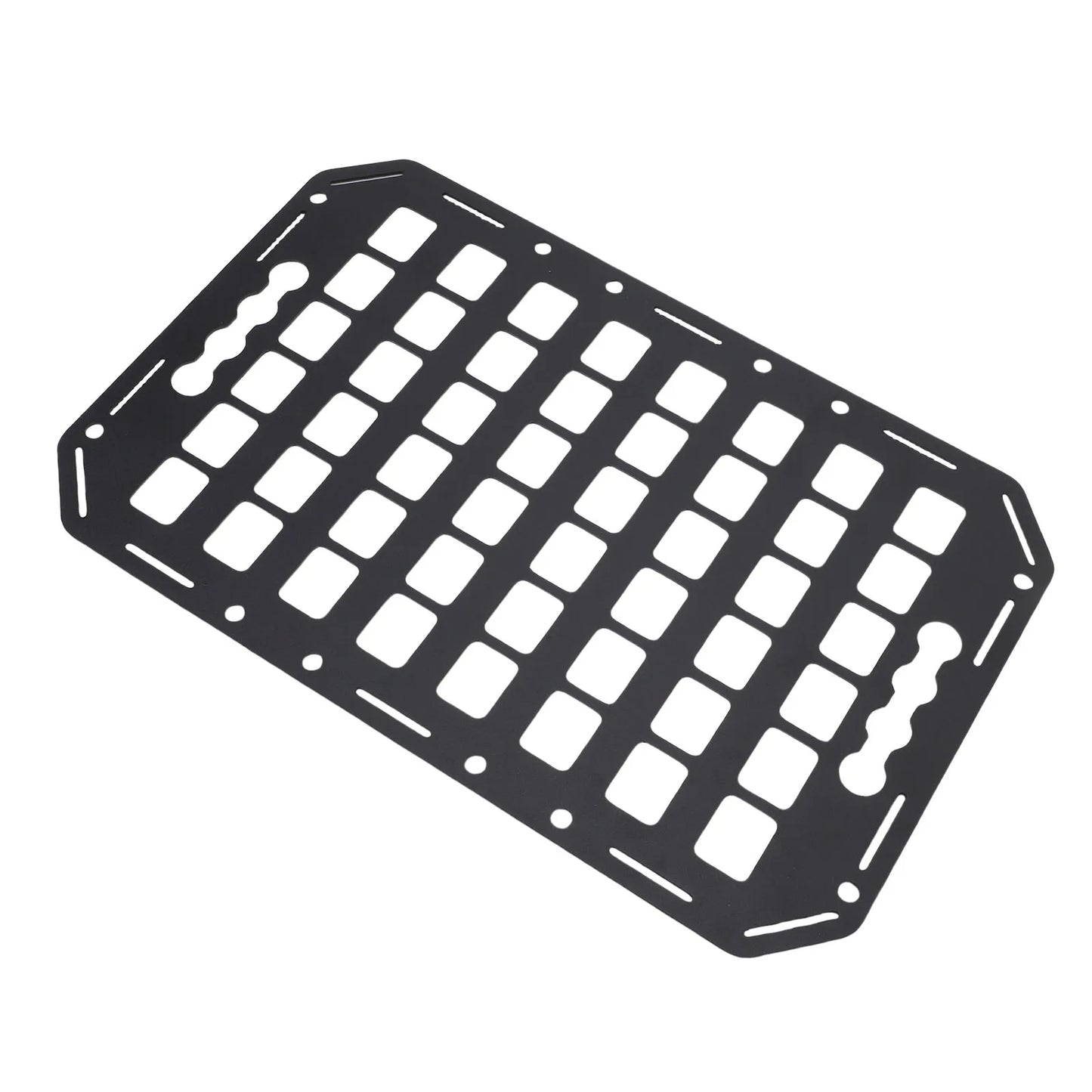 Aluminum Truck Bed MOLLE Panel 432x273mm | L Track Mount