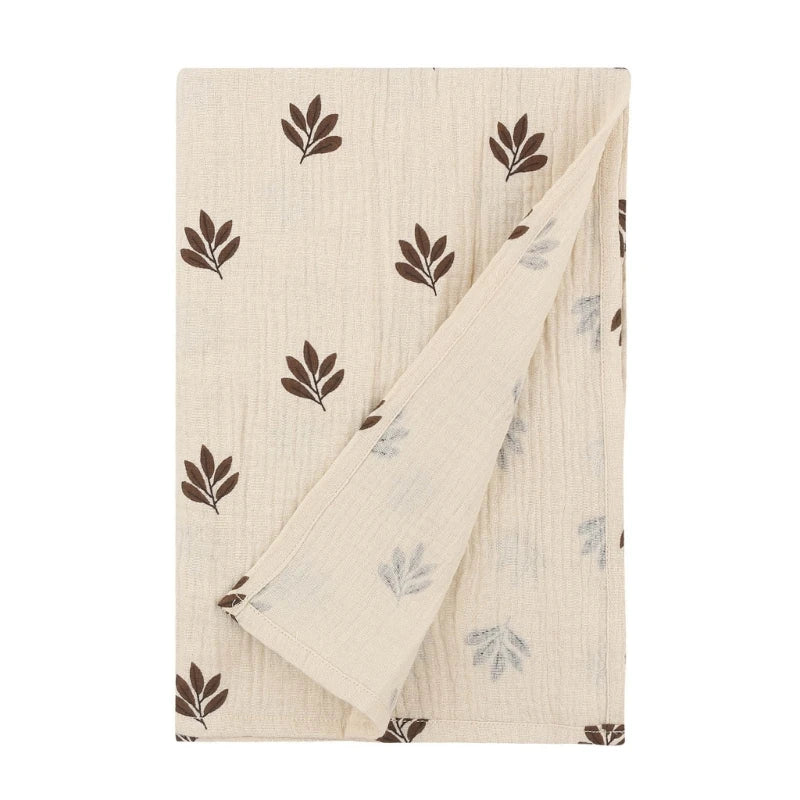 Baby Swaddle Wrap Blanket | Soft Floral Cotton, Newborn