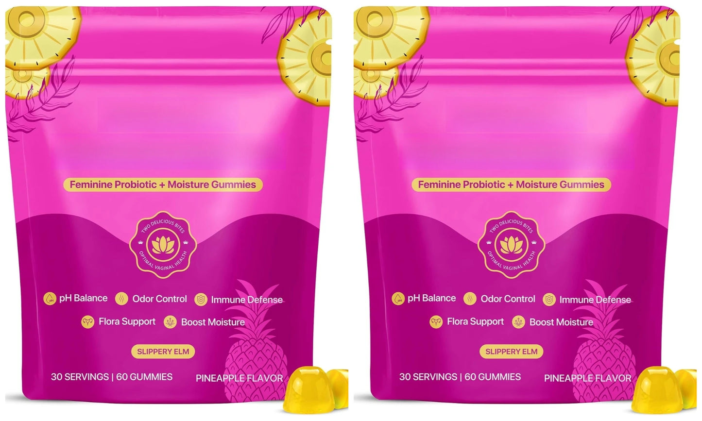 Feminine Probiotic Gummies 2B CFUs Bacillus Coagulans | 60 Count