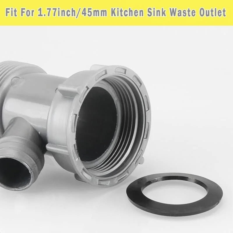 Plastic Tee Pipe Connector – Sink & Basin Water Fitting