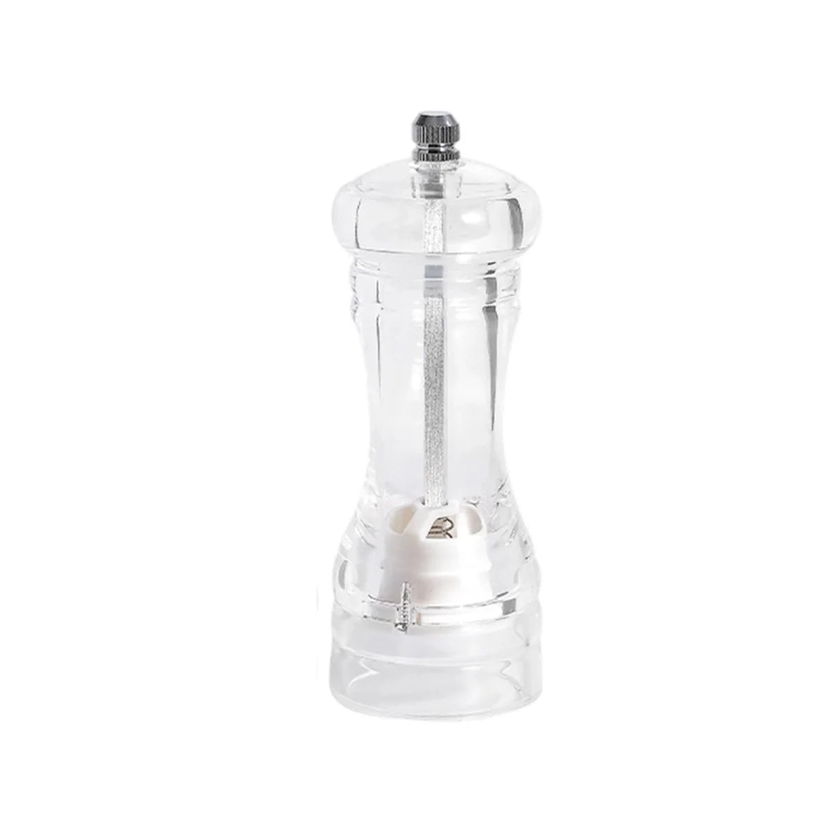 Pepper Grinder- 4/5/6 inch Acrylic Salt and Pepper Shakers Adjustable Coarseness by Ceramic Rotor kitchen accessories Peaceful Pleasures Health and Wellness 5 inch