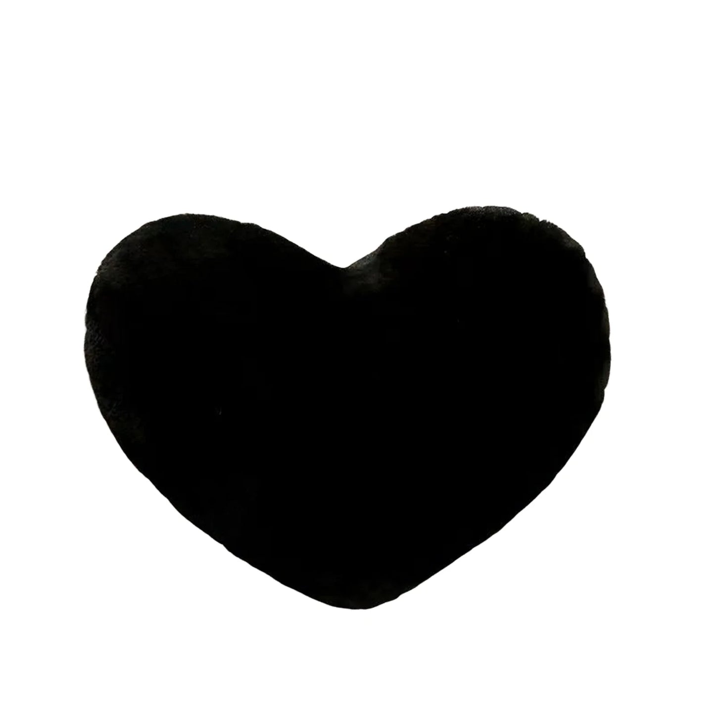 Heart Shaped Plush Throw Pillow – Valentine's Love Cushion Gift