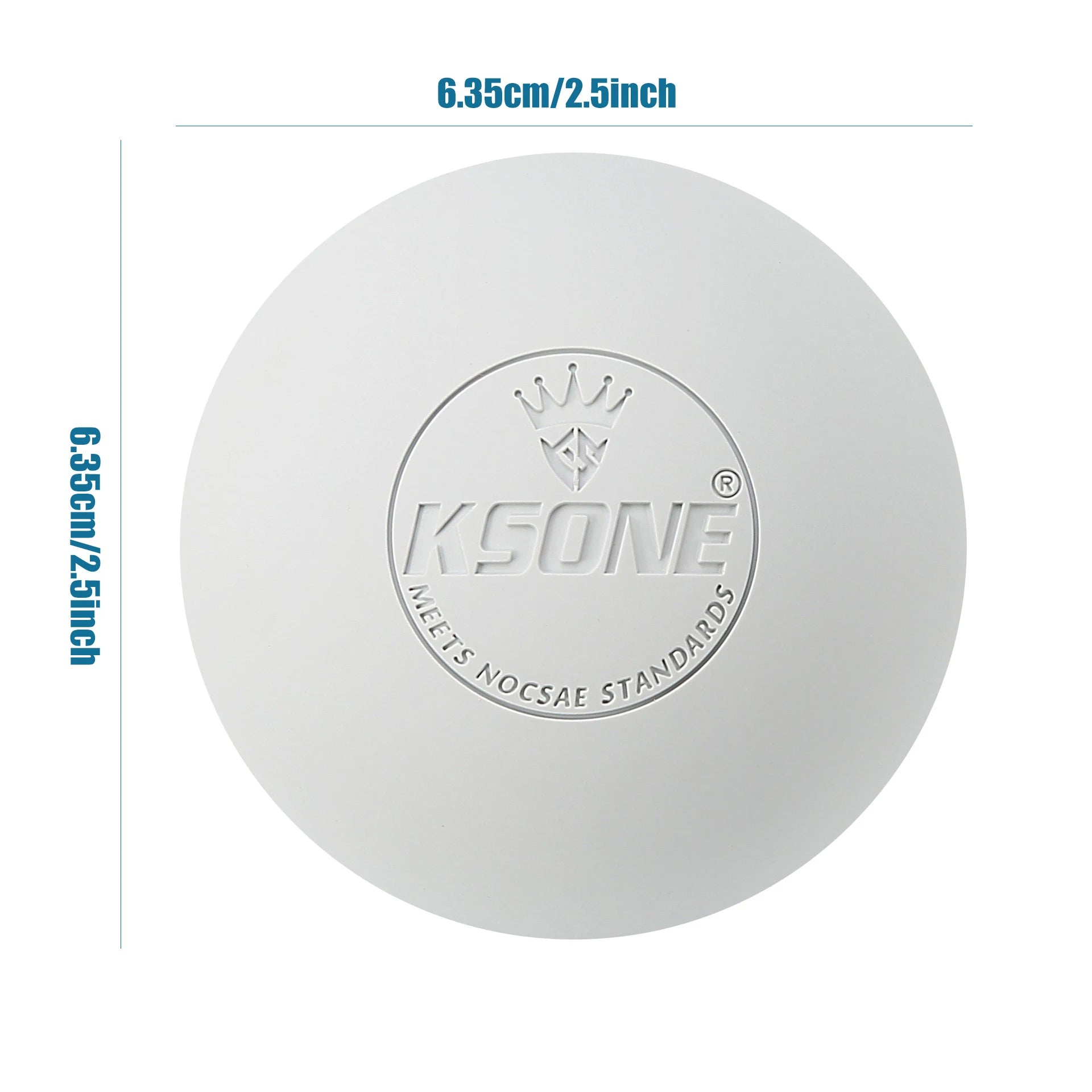Solid Color KSONE Yoga Fascia Ball,Silicone Pilates Ball For Foot Massage Muscle Relaxation Peaceful Pleasures Health and Wellness