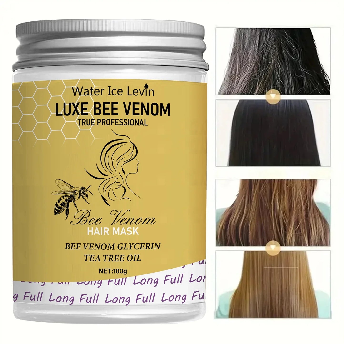 Bee Venom Hair Mask – Tea Tree, Vitamin E & C Treatment