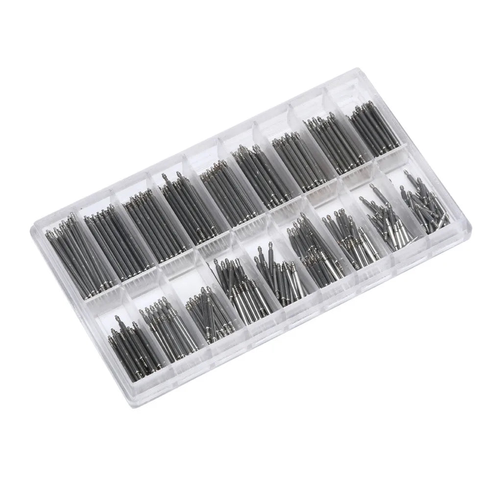 Watch Band Spring Bar Tool Kit – 18 Sizes 8–25mm Stainless
