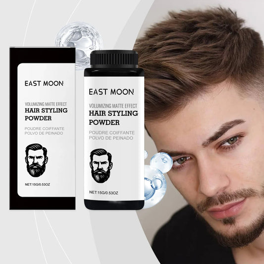 Men's Hair Texture Powder – Volumizing Natural Hold Styler Hair Styling Powder Oasis Select