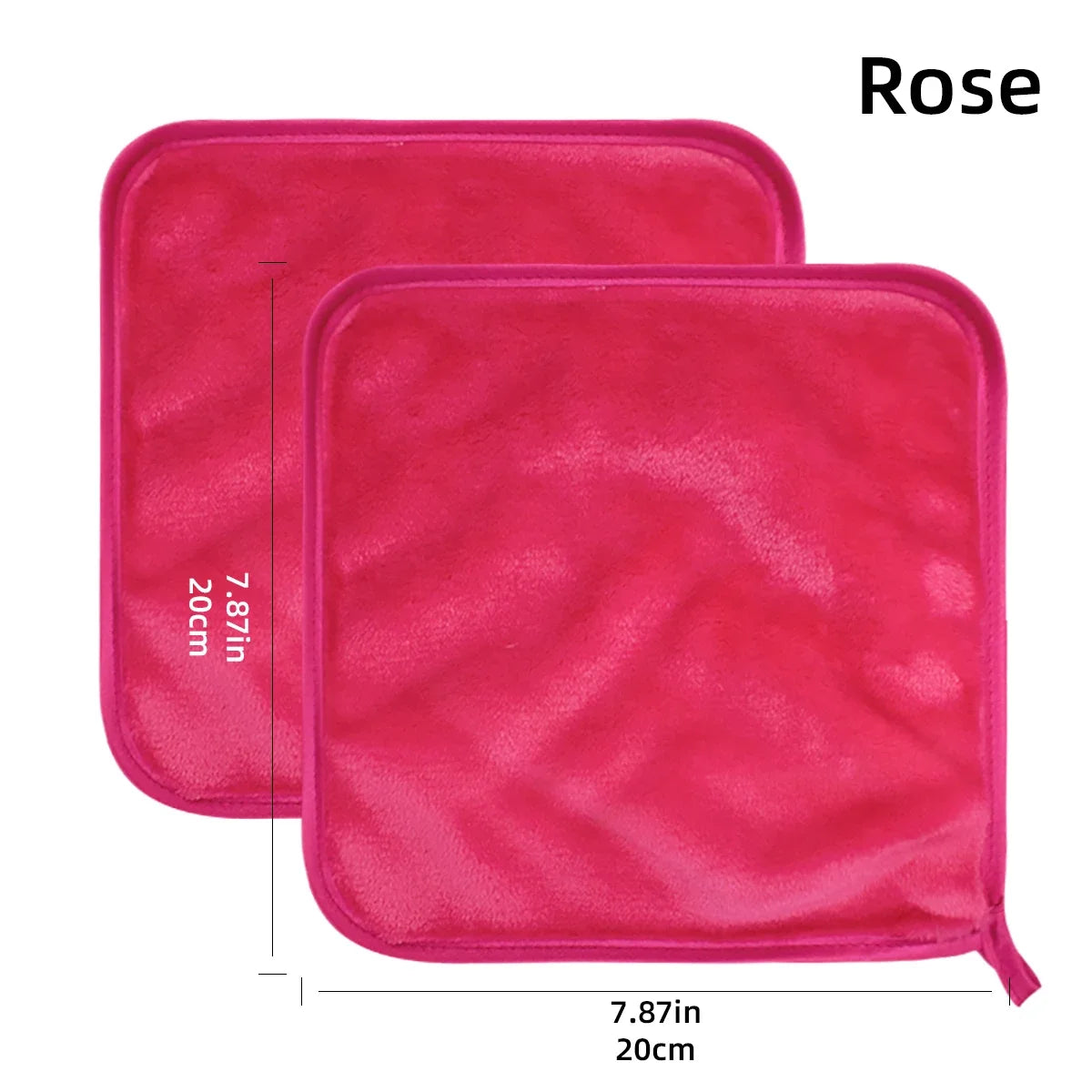 Reusable Microfiber Makeup Remover Pads | Soft Facial Towel