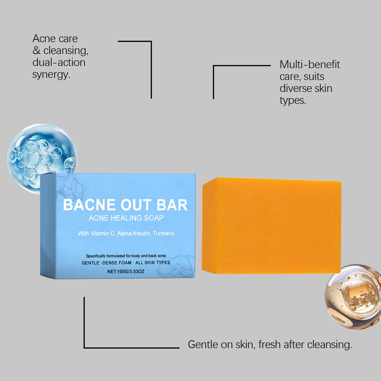Peeling Repair Soap – Oil Control, Deep Cleanse & Skin Repair