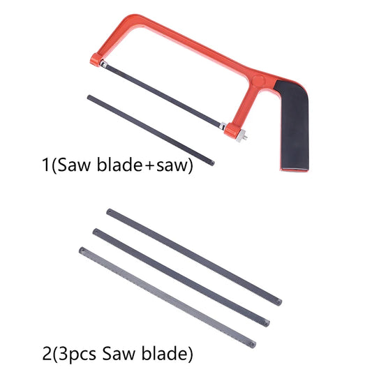 6-Inch Mini Hacksaw | Adjustable Wood & Metal Hand Saw Mini Hacksaw Peaceful Pleasures Health and Wellness