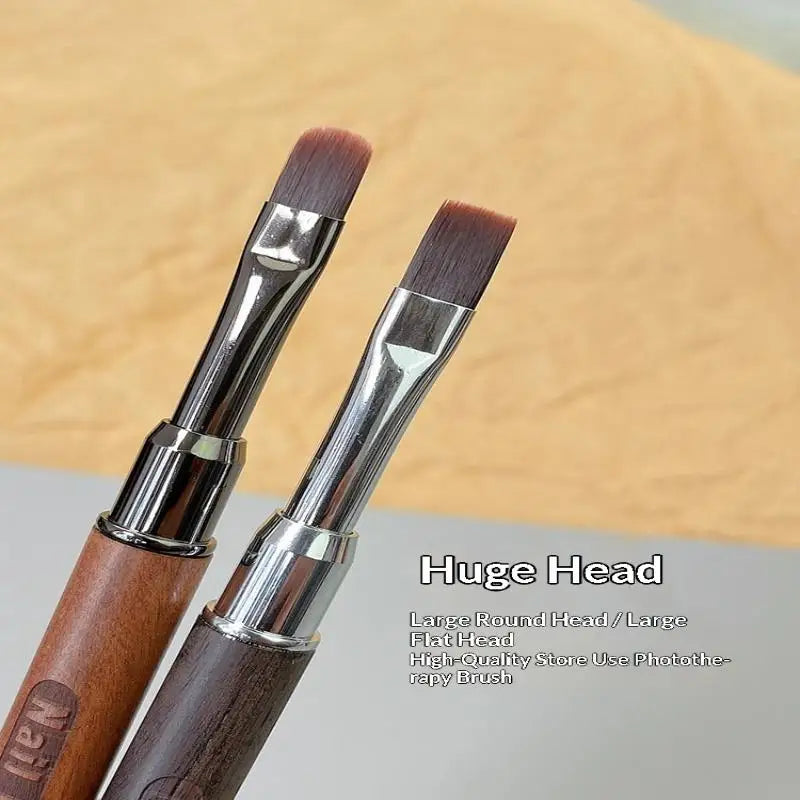 Wood Gel Painting Brush Nail Construct Acrylic Brush For Manicure DIY Builder Tool Brush Pen Professional Gel False Tip Pen Peaceful Pleasures Health and Wellness
