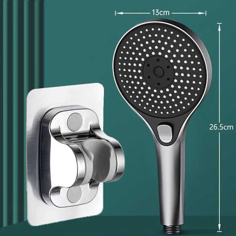 3-Speed High-Pressure Large Panel Shower Head Combo Set