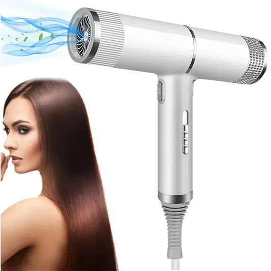 Professional Salon Hairdryer Household Strong Fast Drying Wind Gale Speed Portable Blow Dryer Anion Negative Ion Hair Dryer Peaceful Pleasures Health and Wellness