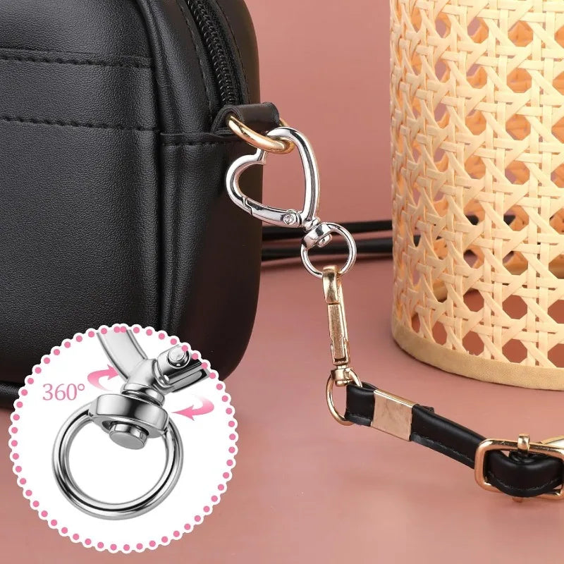 Heart Lobster Claw Clasps – Zinc Alloy Trigger Snap Hooks DIY