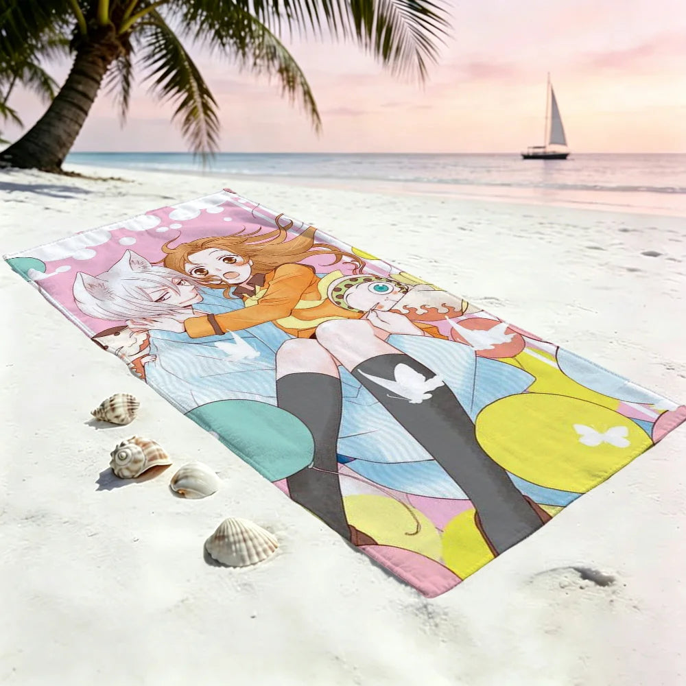 Kamisama Kiss Quick-Dry Beach Towel | Soft, Lightweight & Fast Quick-Dry Beach Towel Peaceful Pleasures Health and Wellness