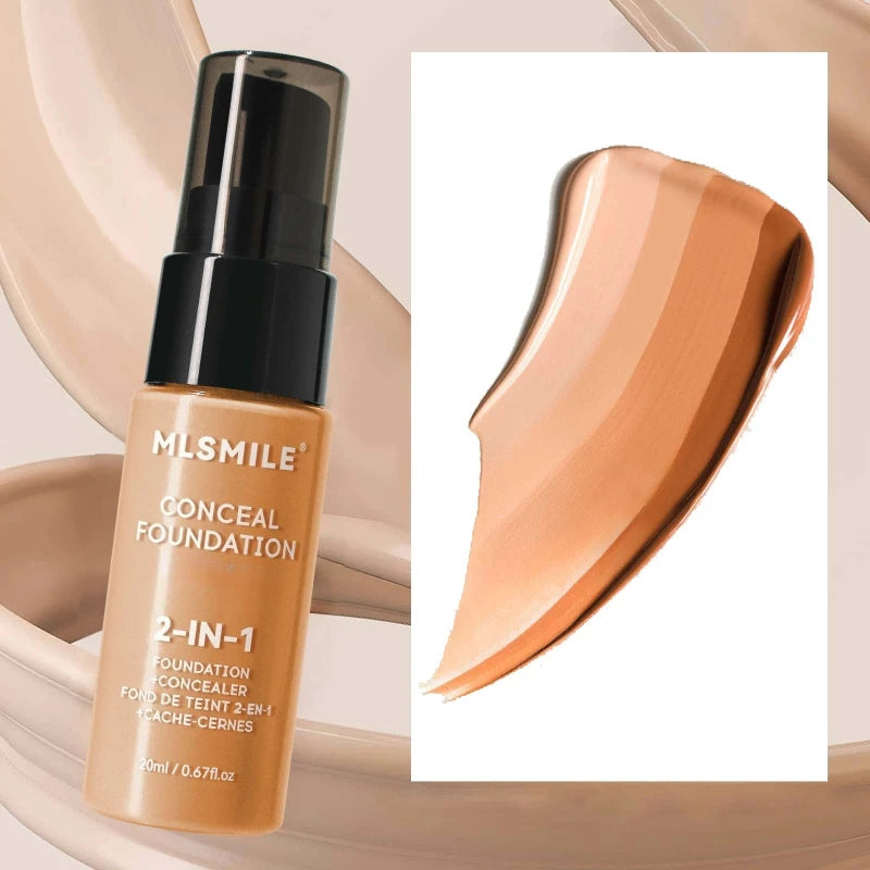 Matte BB Cream Foundation – Full Coverage Oil-Control Waterproof