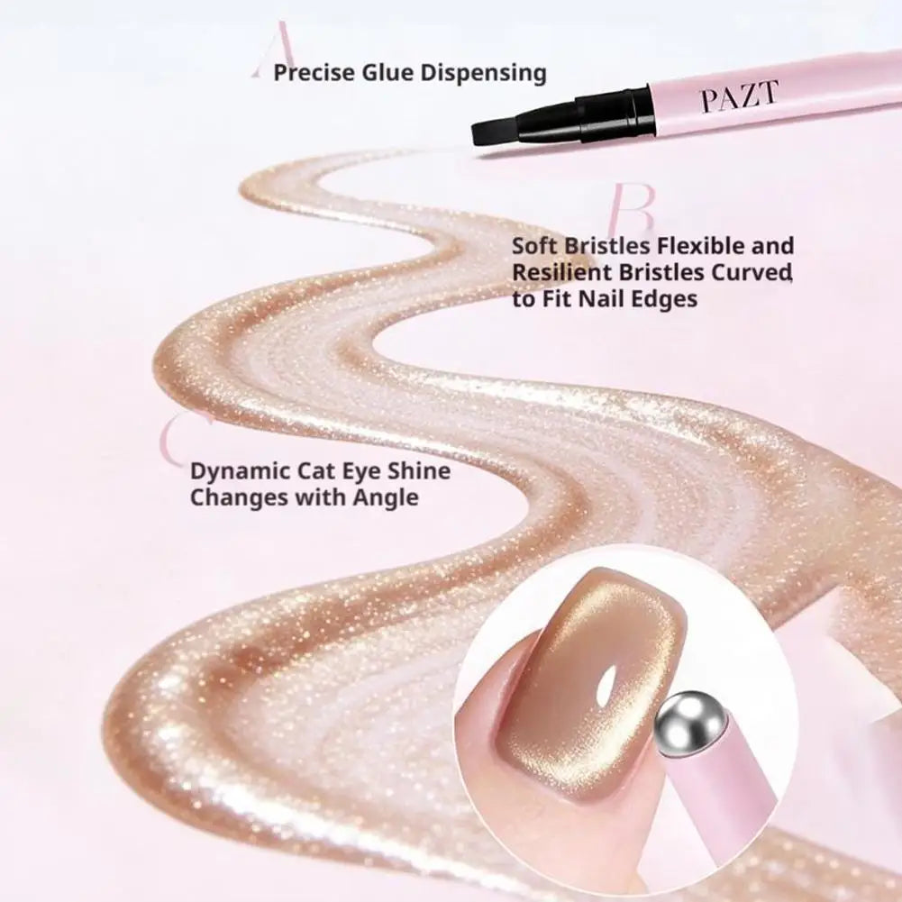7-in-1 Cat Eye Gel Polish Pen | DIY Nail Art Kit