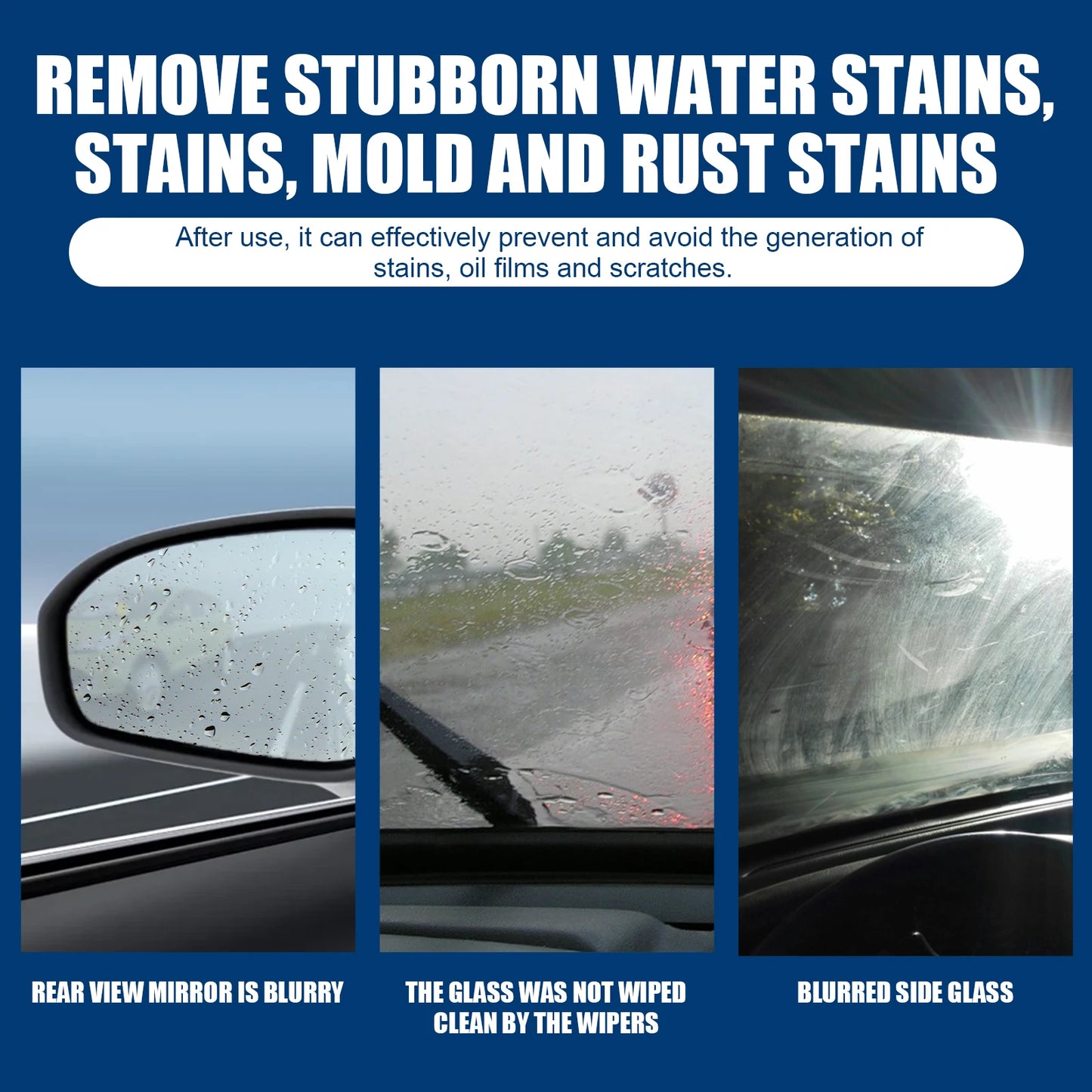 RayHong Car Glass Polishing Paste – Stain & Scratch Repair