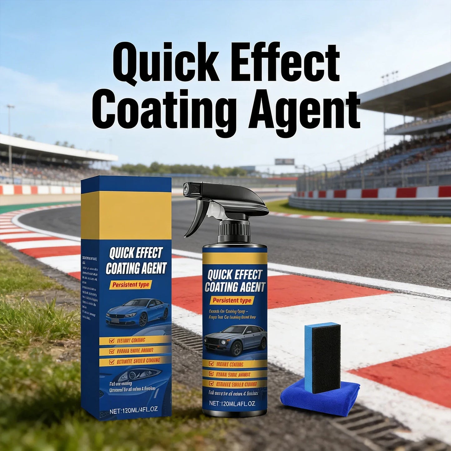 Ceramic Nano Coating Spray – Car Paint Gloss & Protection 120ml