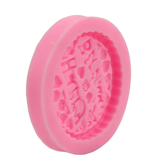 Happy Birthday Silicone Cake Mold | Fondant & Chocolate Baking Silicone Cake Mold Oasis Select