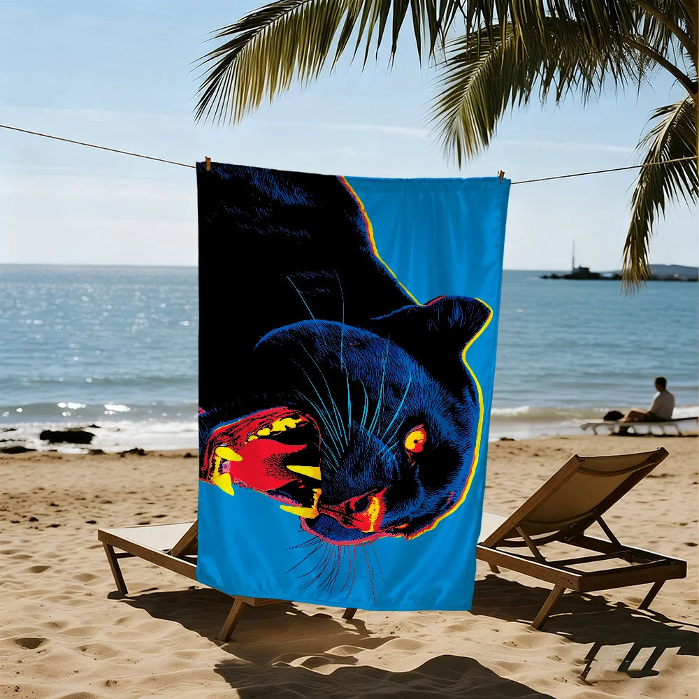 Quick-Dry Beach Towel | Soft Pool, Gym & Travel Towel Quick-Dry Beach Towel Peaceful Pleasures Health and Wellness