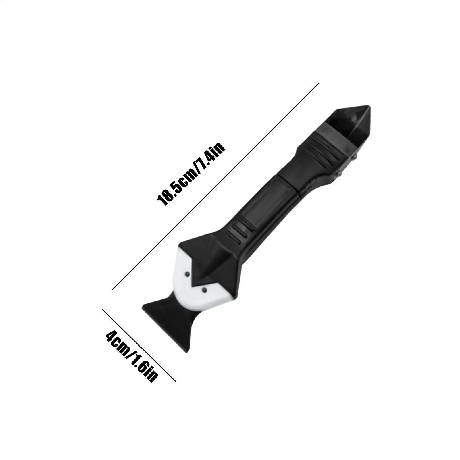 Retractable Silicone Caulking Tool Multifunctional Flexible Caulk Finishing & Smoothing Kit For Home Bathroom Kitchen Shower Peaceful Pleasures Health and Wellness