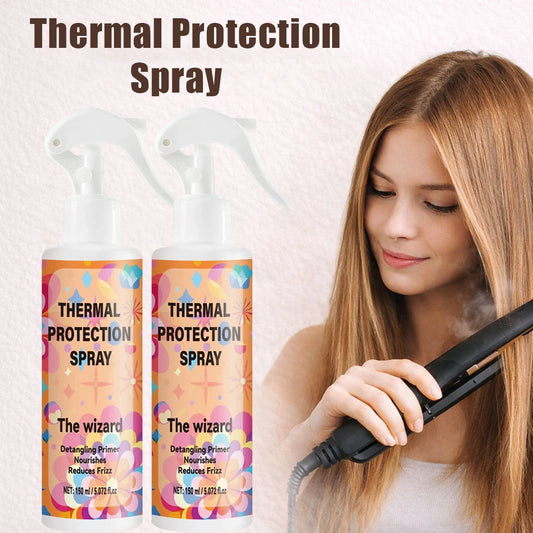 Thermal Protection Spray for Hair Heat Protector Serum Protect Hair From UV Damaged Moisturizing Hair-care Conditioner for Women Peaceful Pleasures Health and Wellness
