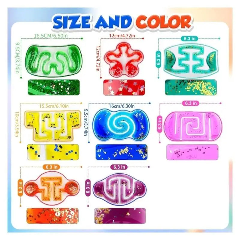 PVC Liquid Stress Ball Sensory Squeeze Toy for Adults & Kids
