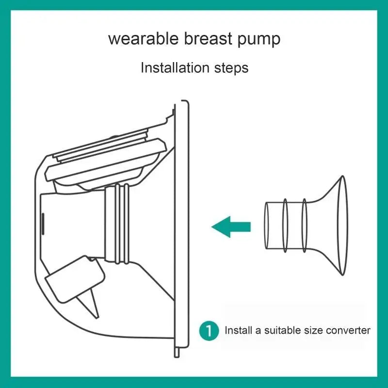 Silicone Breast Pump Flange Inserts 17 19 21 24mm – BPA Free